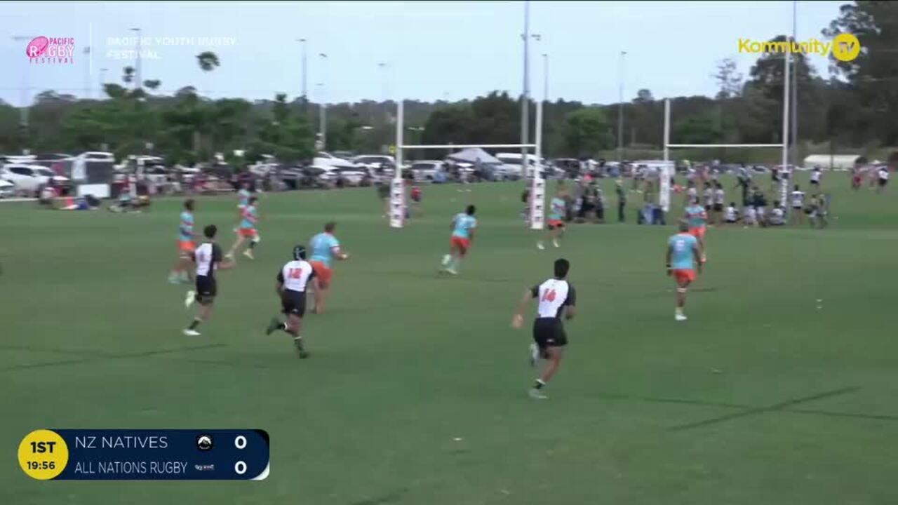 Replay: New Zealand v All Nations Rugby NT (U18 boys) - 2024 Pacific Youth Rugby Festival Day 1