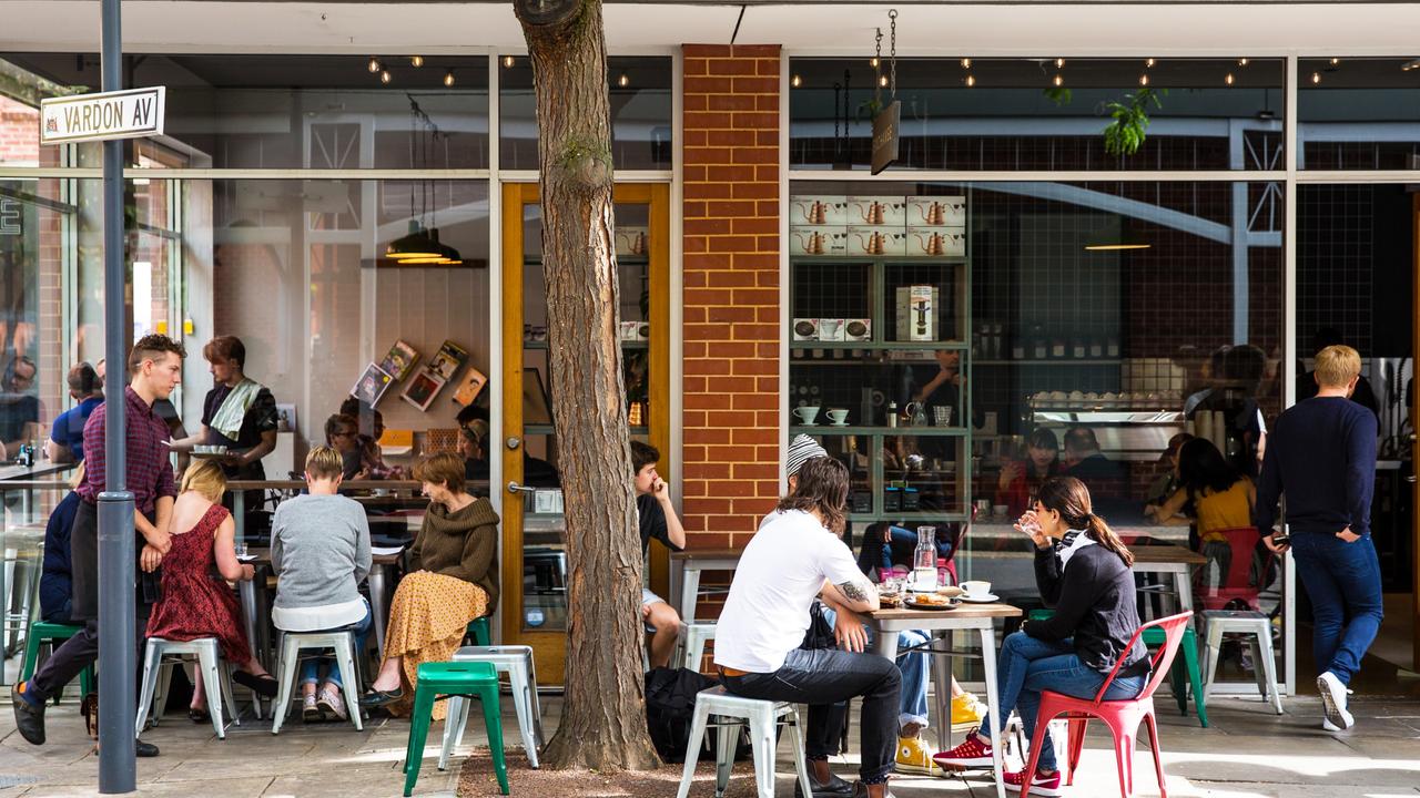 Exchange Coffee in Vardon Ave. Picture: Advertiser Library