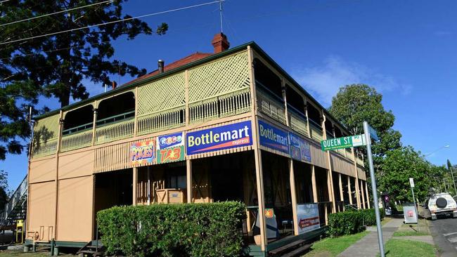 The Marburg Hotel as it can be seen today. Picture: David Nielsen