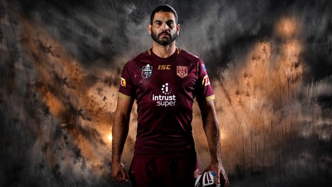 Greg Inglis says Origin II is the biggest game he’s played in a Maroons jumper. Pic: Adam Head