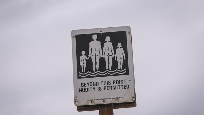One of Victoria’s three nude beaches is facing review. Picture by Wayne Taylor