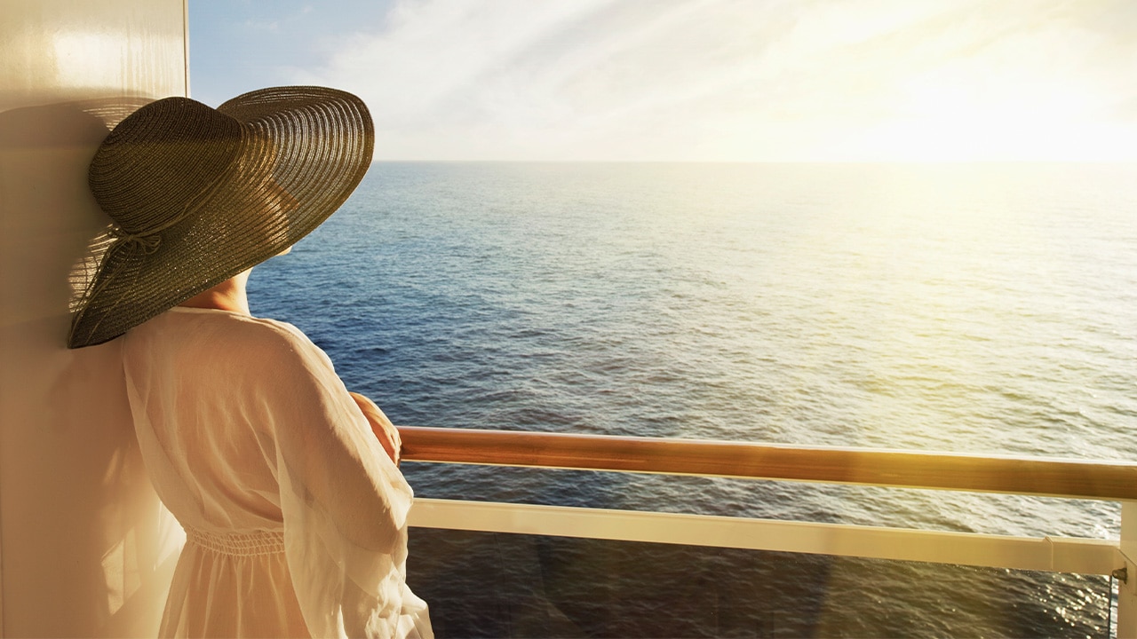 Cruising is growing in popularity for solo travellers.