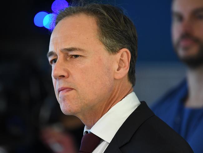 Federal Health Minister Greg Hunt. Picture: AAP