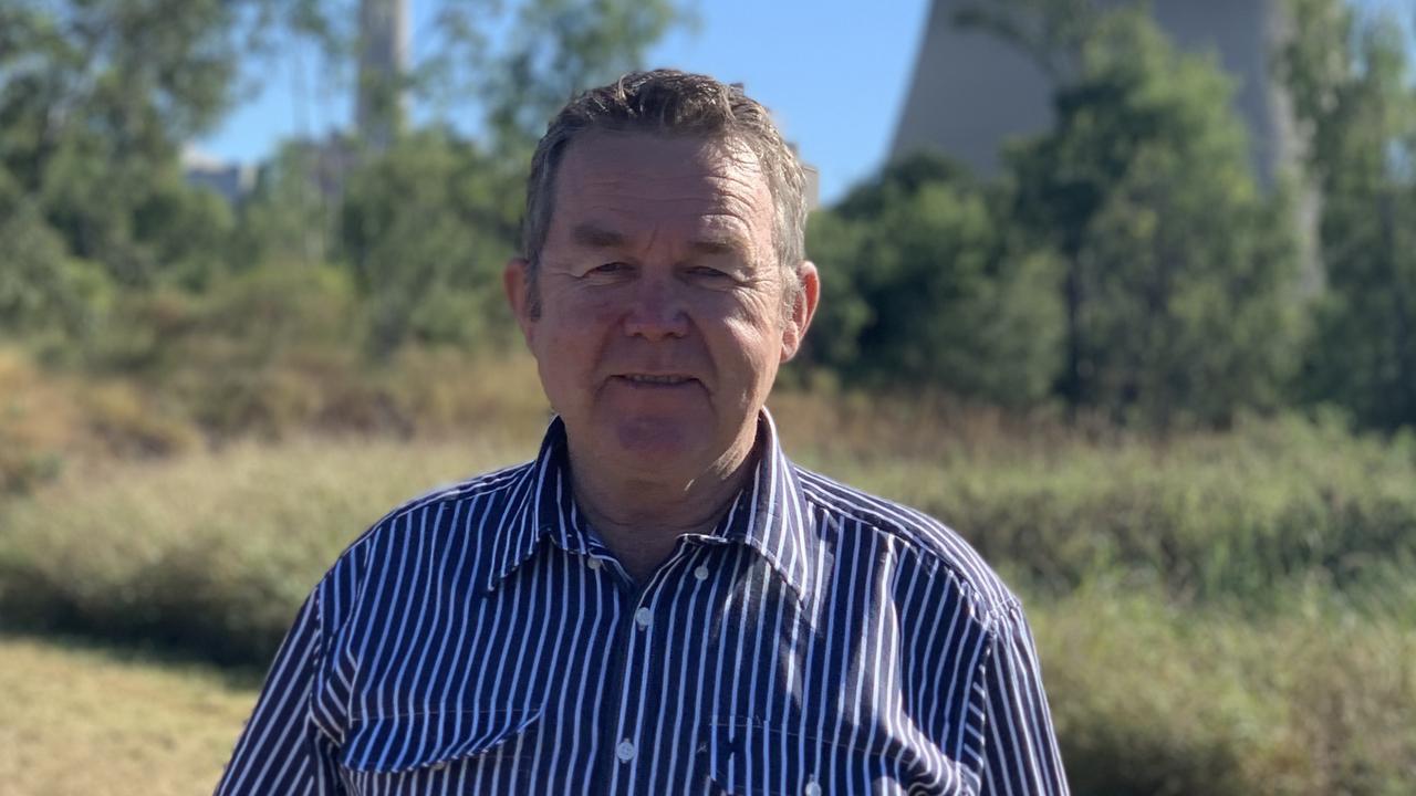 Member for Callide Colin Boyce at the Callide Power Station.