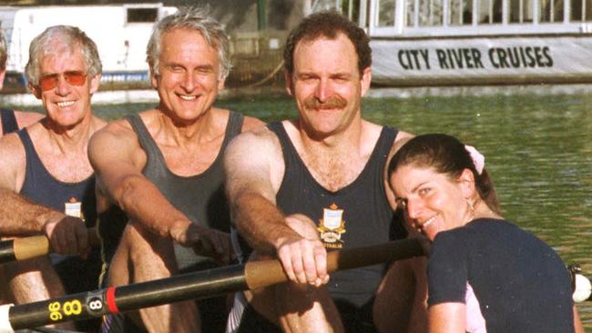 Brian Vear (second left) with Dennis Milliken, Colin Reynolds and Kirsty Law. Picture: Trevor Pinder.