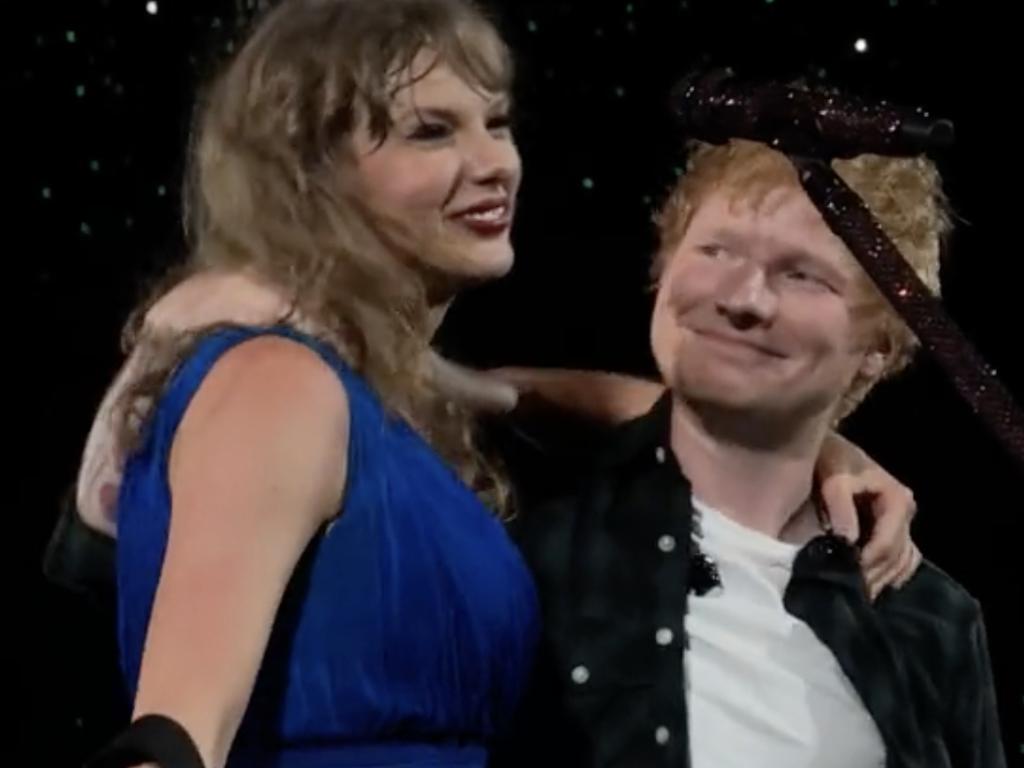 Swift and Sheeran are close friends.