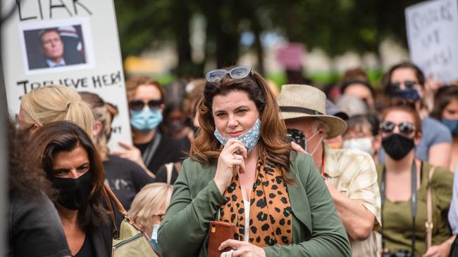 ABC journalist Louise Milligan, who is being sued by Christian Porter for her Four Corners expose. Picture: Jason Edwards