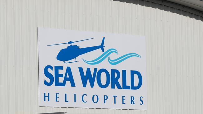 The choppers were operated by Sea World Helicopters. Picture Scott Powick