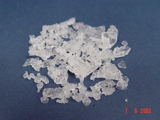 Crystal methamphetamine, also known as ‘ice’. Picture: Police