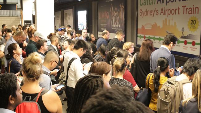 Commuters are dreading a repeat of the recent rail shutdown. Picture: Christian Gilles