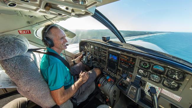 TOP HONOUR: Peter Gash, Managing Director of Lady Elliot Island Eco Resort and Owner/Chief Pilot of sister company Seair Pacific has been awarded an Order of Australia Medal (OAM) in the General Division in the annual Australia Day Honours List for his service to eco-tourism and aviation.