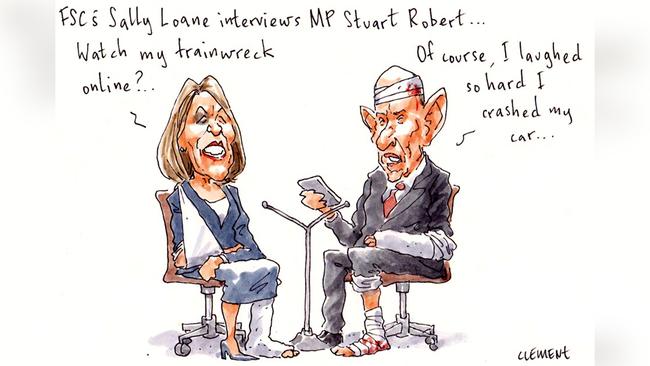 Rod Clement Margin Call Cartoon for 16-10-2018. Version: Business Cartoon  (1280x720 - Aspect ratio preserved, Canvas added)COPYRIGHT: The Australian's artists each have different copyright agreements in place regarding re-use of their work in other publications.Please seek advice from the artists themselves or the Managing Editor of The Australian regarding re-use.