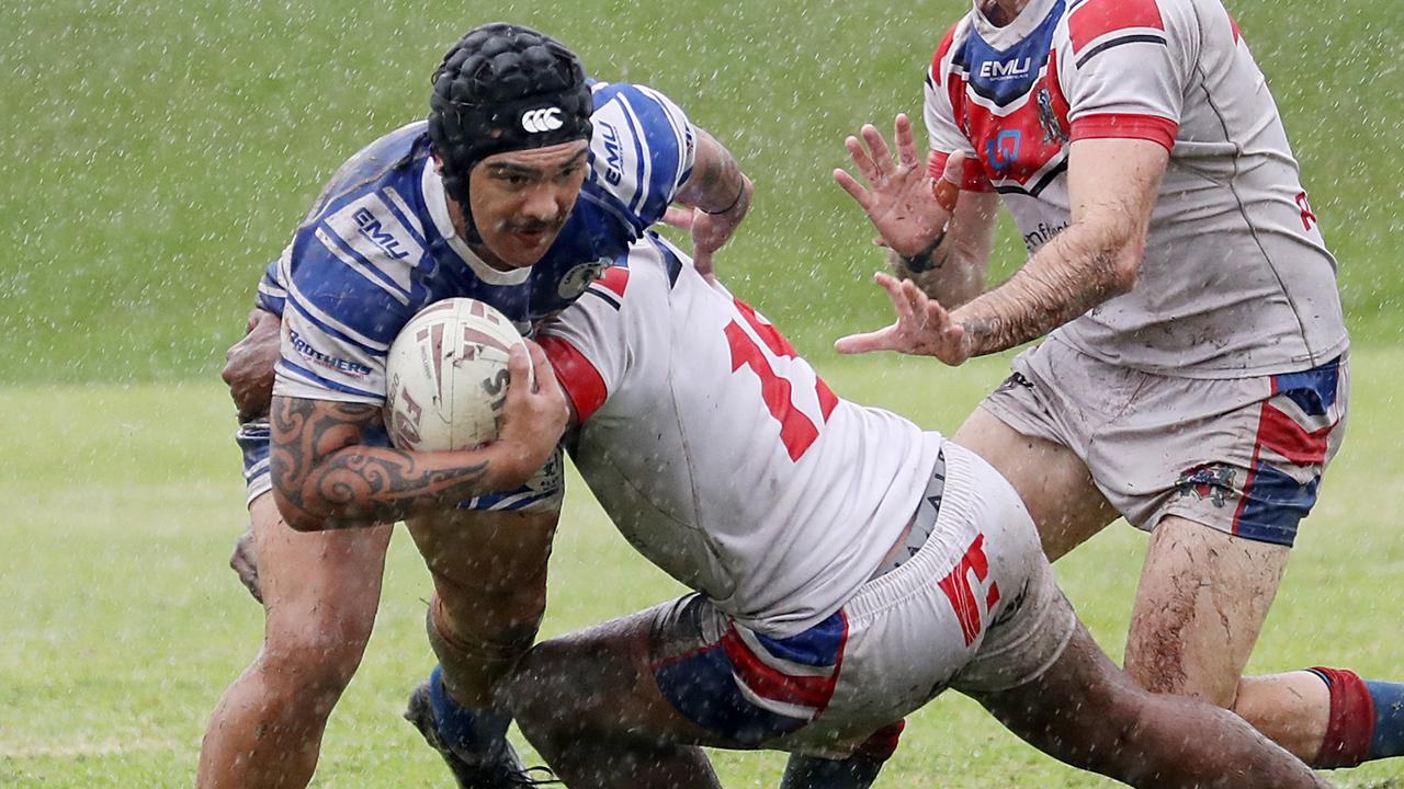 Brothers' Falcon Peni in the Cairns and District Rugby League (CDRL) match between the Cairns Brothers and the Ivanhoe Knights, held at Stan Williams Park, Manunda. Picture: Stewart McLean