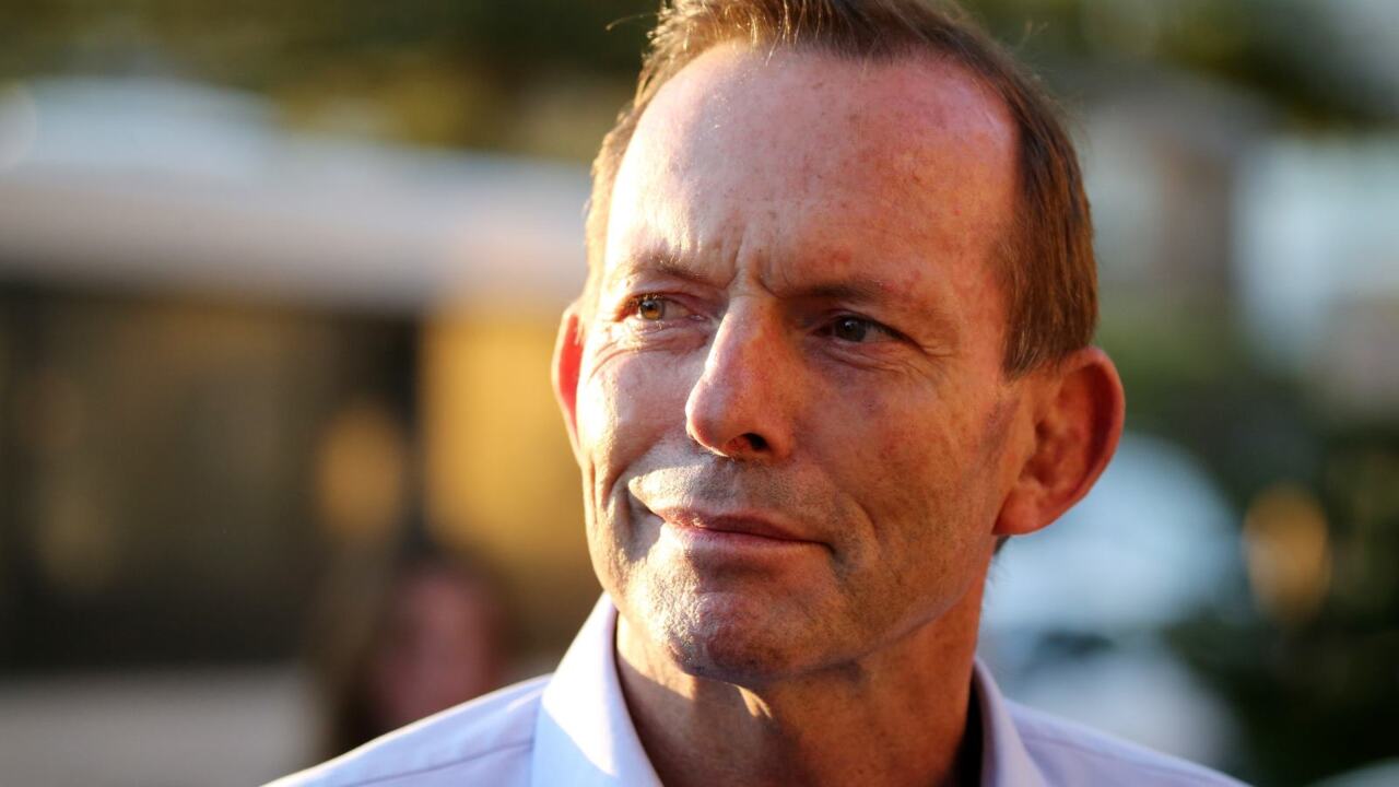 'Intolerant' leftists want Tony Abbott 'dumped' over climate think tank involvement