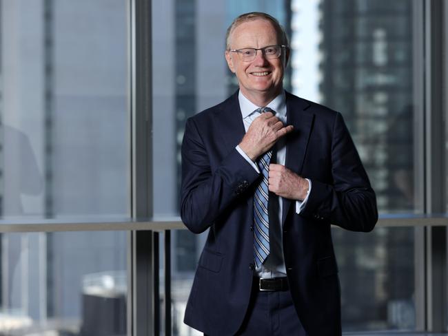 Future Generation Australia (L-R) new Chair, former Australian Reserve Bank Governor Philip Lowe. Jane Dempster/The Australian.