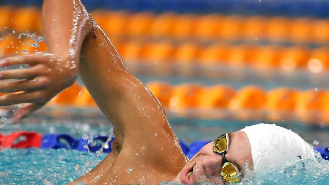 Action from the GPS swimming championships. Thursday March 10, 2022. Picture, John Gass