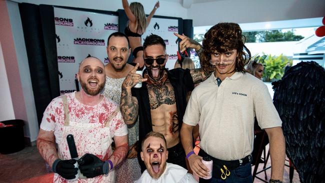 OnlyFans millionaire Jackson O’Doherty’s Halloween party at his Gold Coast home. Picture: Supplied