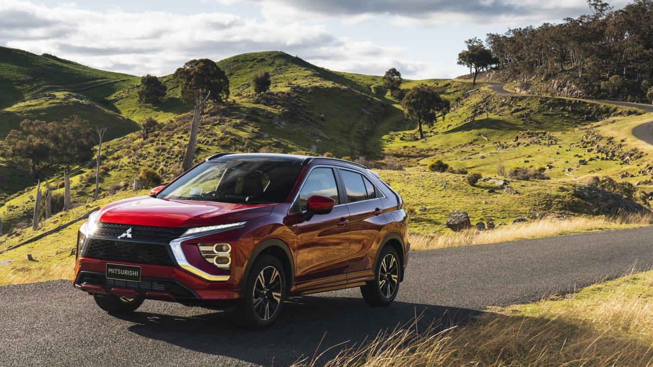 The Eclipse Cross is more style focused than the slightly smaller ASX SUV.