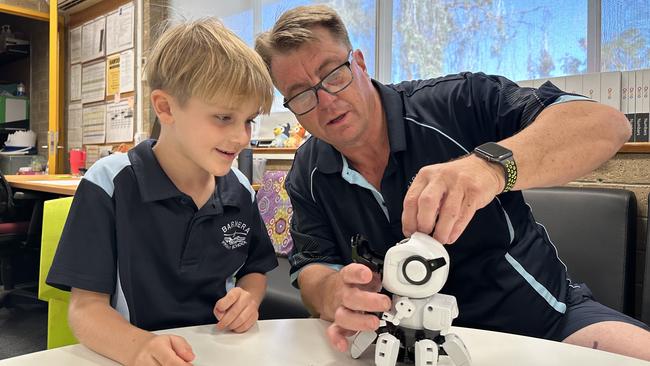 Barmera Primary School science and digi-tech teacher Leighton Pearce. Picture: Supplied