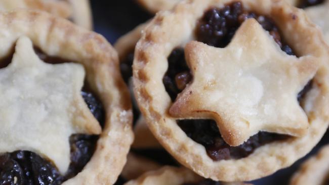 Fruit mince tarts, as featured in Deborah Ward’s self-published cookbook. Picture: Nikki Davis-Jones