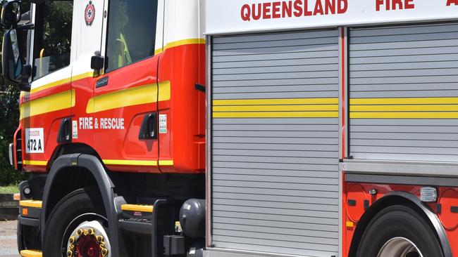 Generic picture of a Queensland Fire Department truck. Photo: Jorina Maureschat