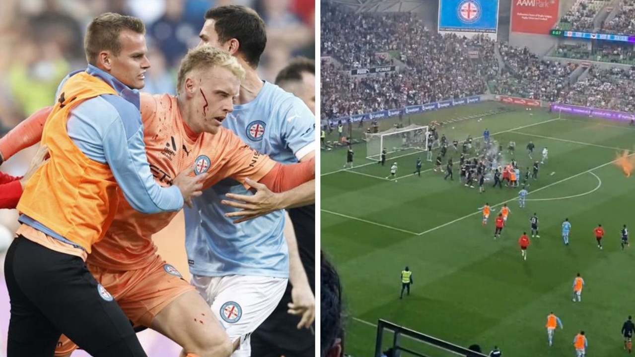 Brisbane Roar AVOID chaos of Melbourne derby as supporters stage HUGE  protest against A-League