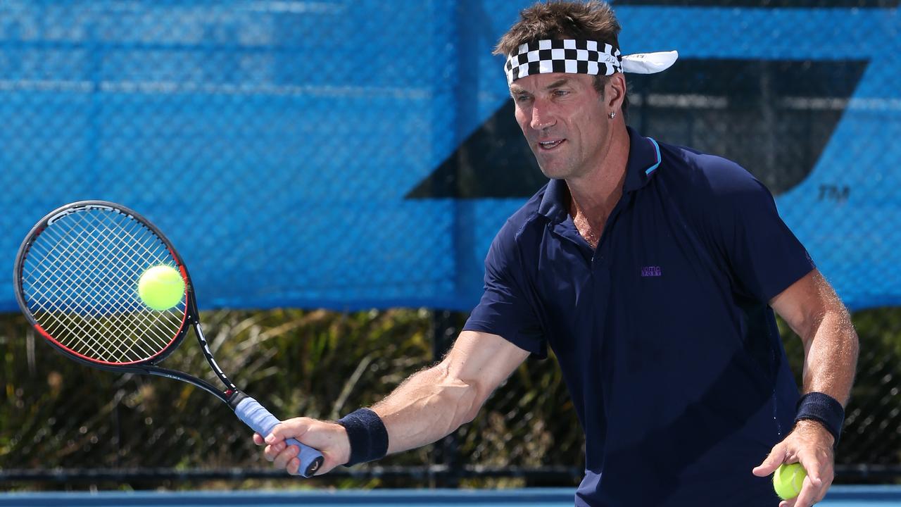 Pat Cash has no time for Kyrgios’ antics. Picture Glenn Hampson