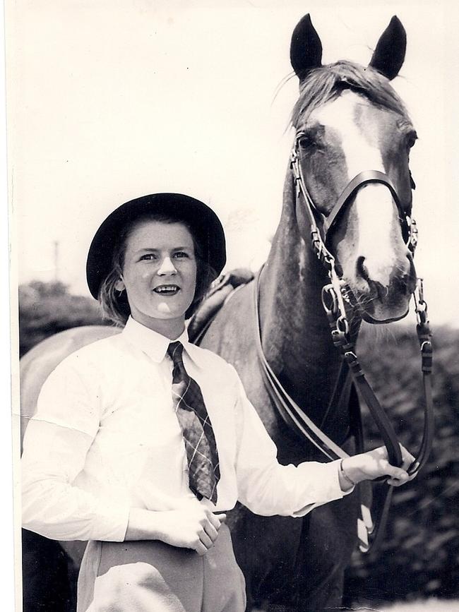 Diana Ramsay in 1950 Picture: James and Diana Ramsay Foundation