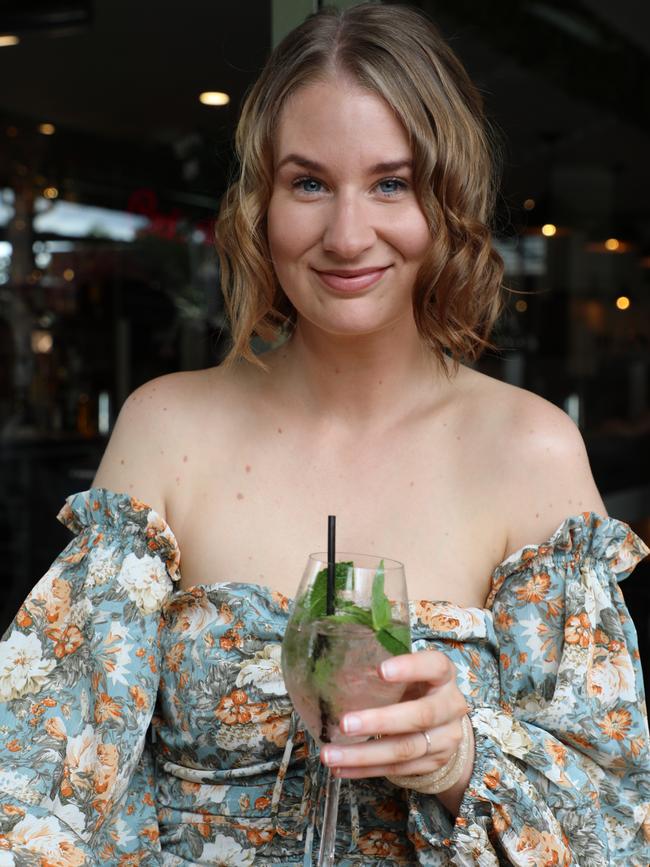 Angela Beezem looked stunning at Birdhouse in Penrith for Melbourne Cup Day.