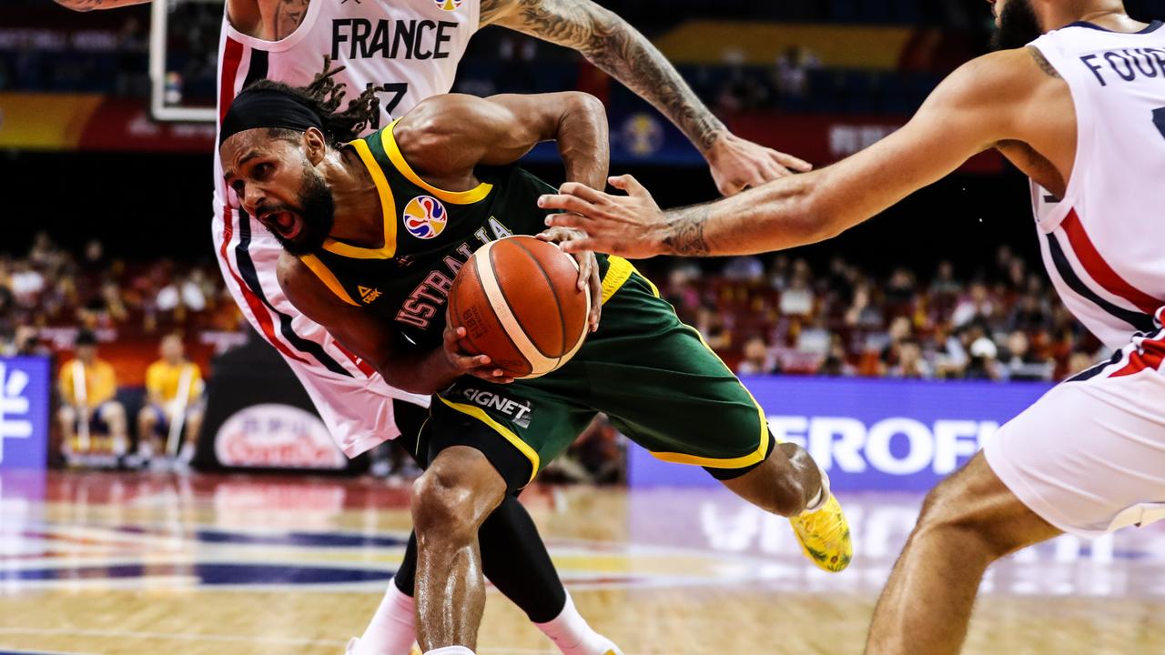 Patty Mills’ steal sealed the Boomers’ epic win.