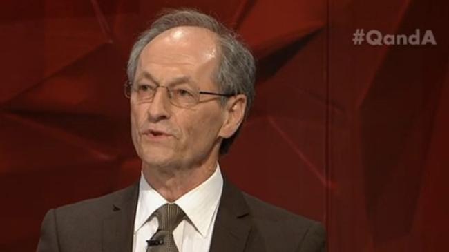 Sir Michael Marmot said generous unemployment benefits wouldn’t encourage people back into work. Picture: ABC