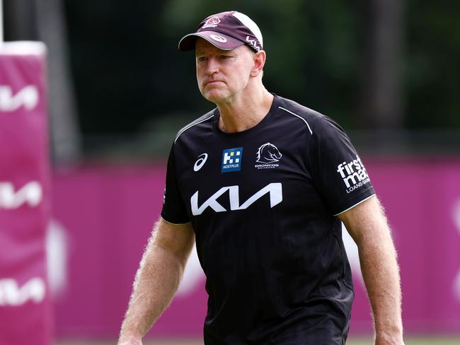 Michael Maguire still has the backing of his players and the board. Picture: Nigel Hallett