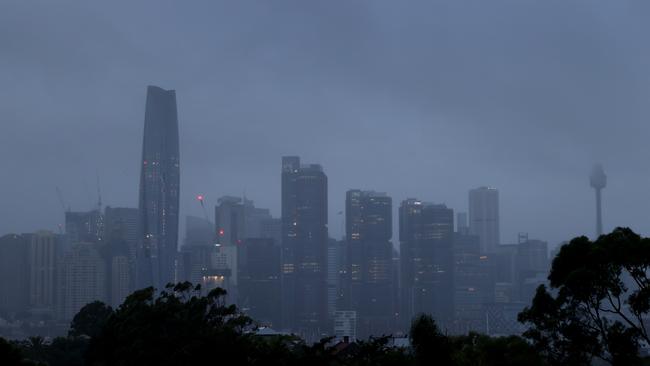 Sydney’s CBD bounced back to a 45 per cent occupancy rate despite the northern beaches lockdown. Picture: NCA NewsWire / Dylan Coker