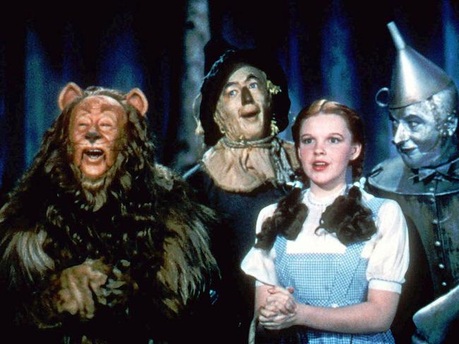 Judy Garland got her big break in The Wizard of Oz. Picture: Supplied