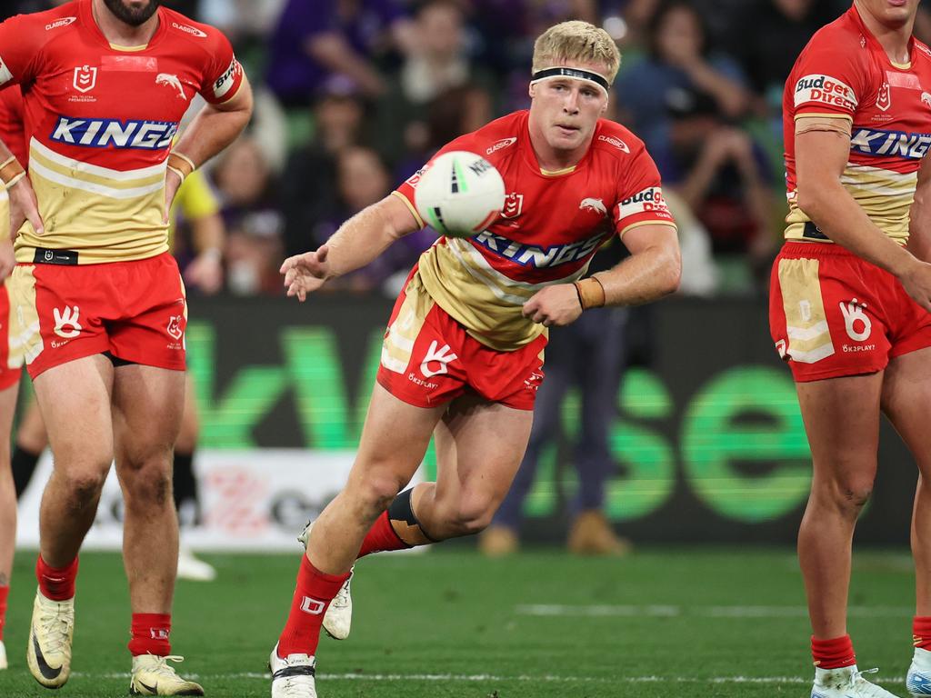 The Dolphins have a strong crop of youngsters like player of the year Max Plath. Picture: Daniel Pockett/Getty Images