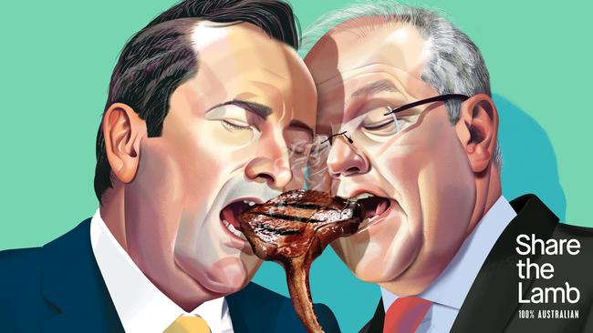 WA premier Mark McGowan and Prime Minister Scott Morrison.