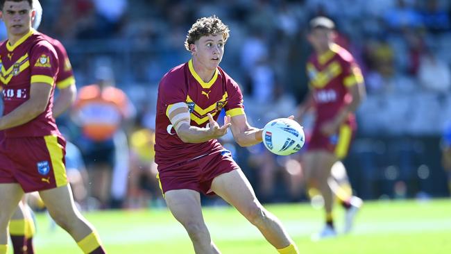 Country's Xavier Cacciotti scored a second-half try for his side. Picture: NRL Photos/Gregg Porteous.