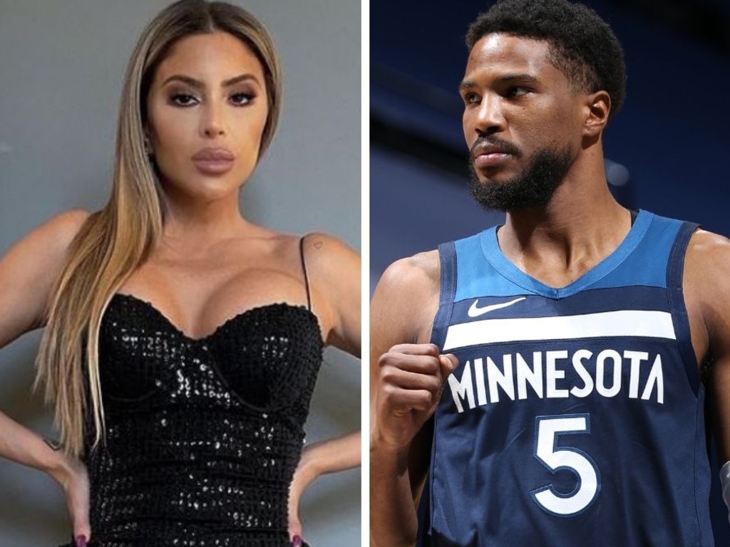 Larsa Pippen and Malik Beasley. Images: Instagram and Getty.