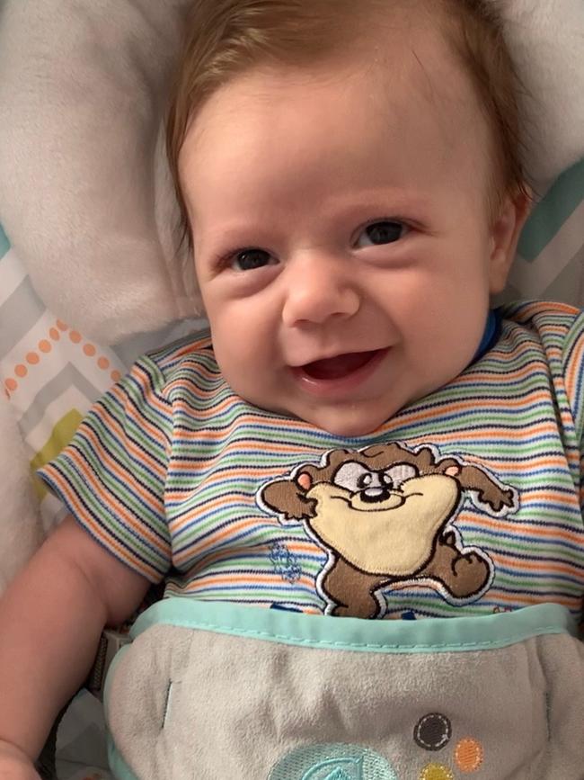 Little Archie had open heart surgery at just seven days after being diagnosed with Transposition of the Great Arteries (TGA)