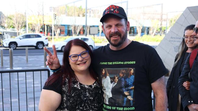 Paul McCartney fans at the Got Back Tour at the Adelaide Entertainment Centre, October 18. Picture: Kelly Barnes