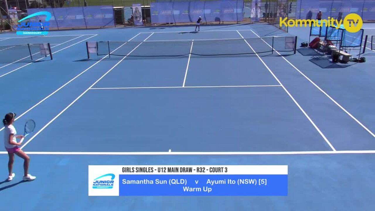 Replay: Samantha Sun v Ayumi Ito – 2024 Australian Junior Hardcourt Championships Day 1