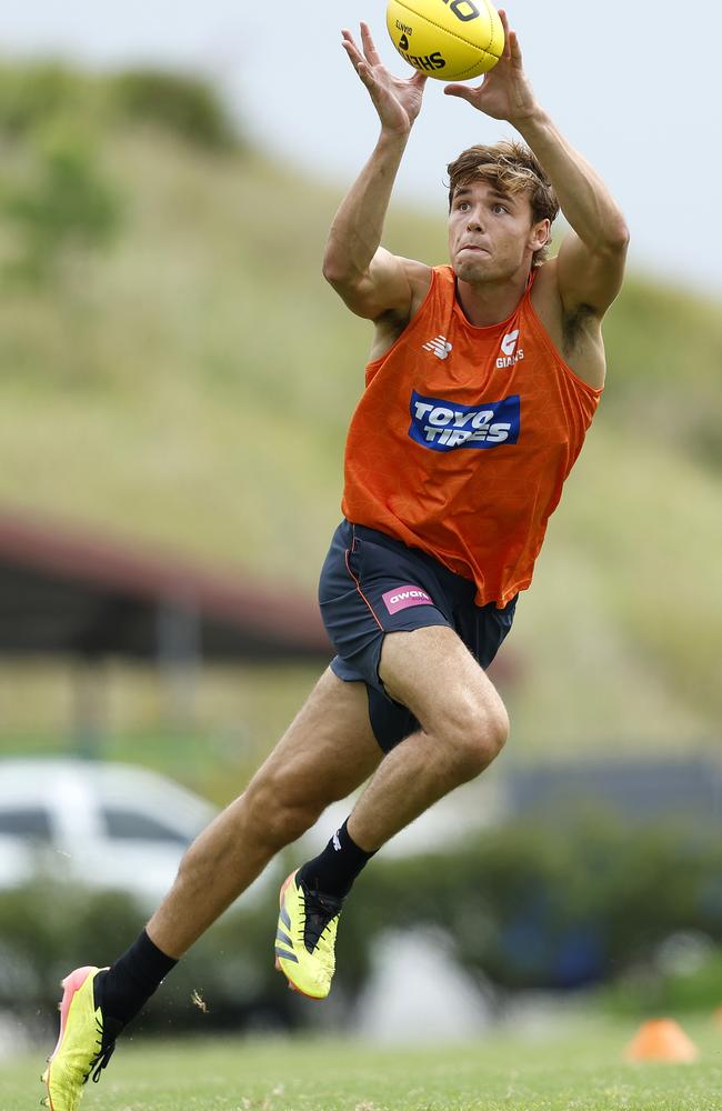 Aaron Cadman is coming on at a rate of knots for GWS. Picture: Phil Hillyard.