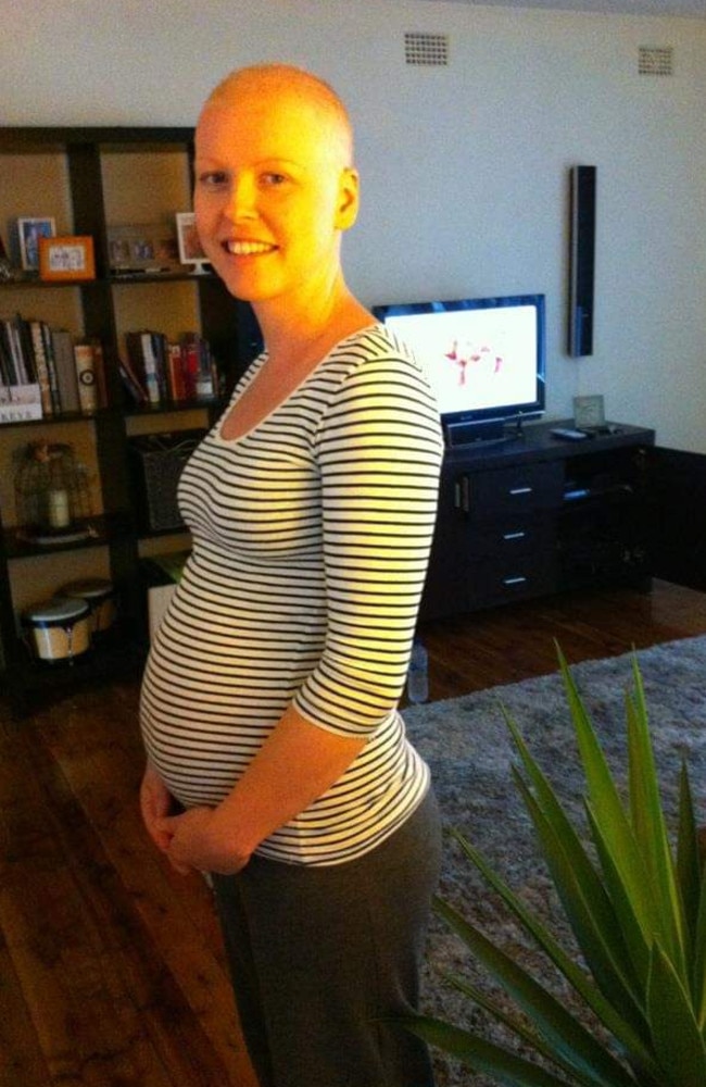 Lisa was diagnosed with cervical cancer during her pregnancy.