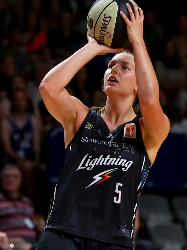 Adelaide Lightning basketball player, Isobel Borlase. Picture: Kelly Barnes/Getty Images