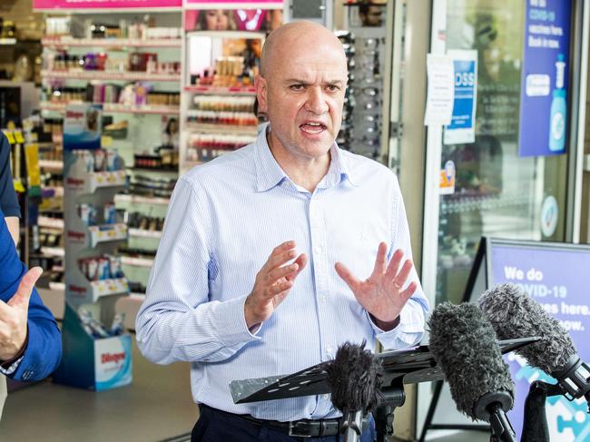 Chief health officer Dr John Gerrard. Picture: Richard Walker