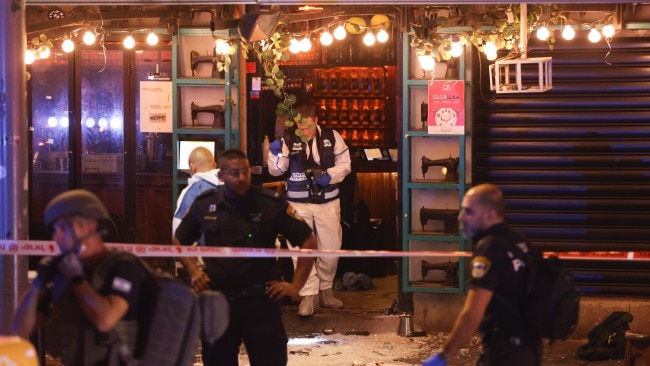 Two people are dead and multiple are injured after a shooting in a club off a busy street in Tel Aviv, Israel. Picture: Getty Images