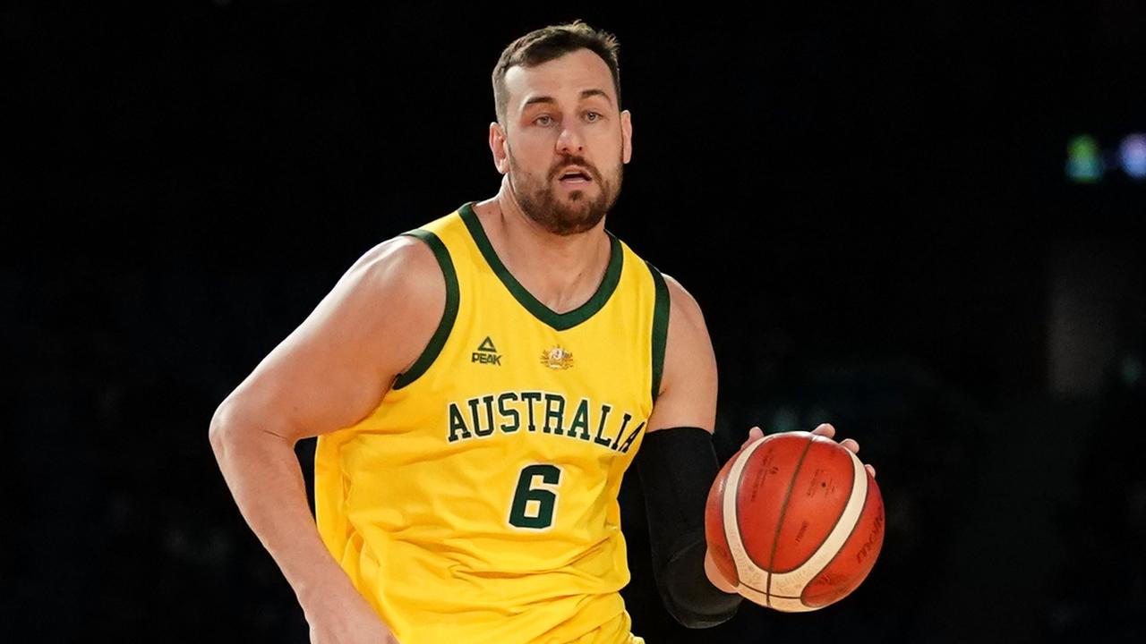 Andrew Bogut tweaked his ankle in the Boomers’ final warmup game.