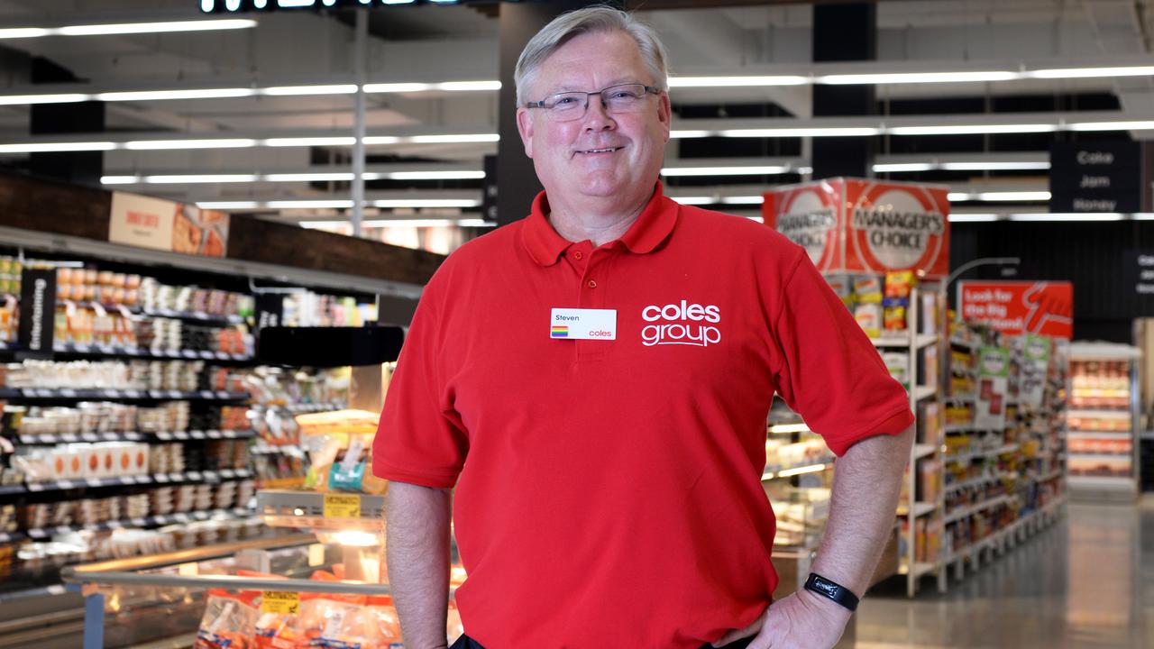 Coles chief Steven Cain has foreshadowed ongoing price increases. Picture: Andrew Henshaw