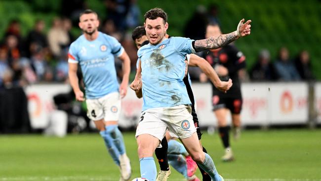 Aiden O'Neill starred for Melbourne City during his three-year stint at the club. Picture: Quinn Rooney/Getty Images