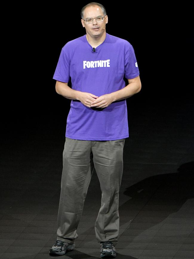 Epic Games chief executive Tim Sweeney. Picture: Getty Images